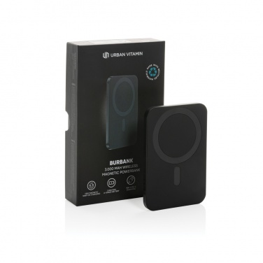 Logotrade mainostuote tuotekuva: Urban Vitamin Burbank 3000mAh virtapankki RCS materiaaleista