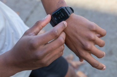 Logo trade liikelahjat mainoslahjat kuva: RCS Fit Watch kierrätetystä TPE:stä