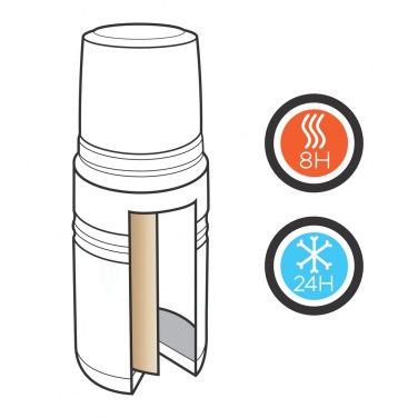 Logotrade mainostuotet kuva: Kuparinen Swiss Peak Elite -termospullo - 0.5 l