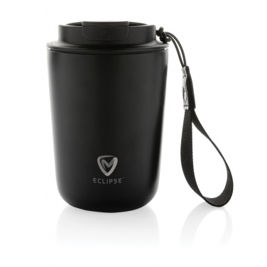 Logotrade mainostuotet kuva: Cuppa RCS re-steel vakuumimuki kantolenkillä
