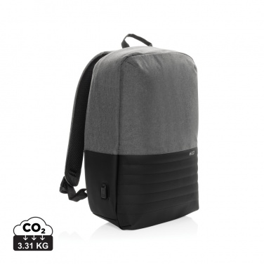 Logotrade liikelahjat mainoslahjat tuotekuva: Swiss Peak AWARE™ RFID 15.6" varkaudenesto tietokonereppu