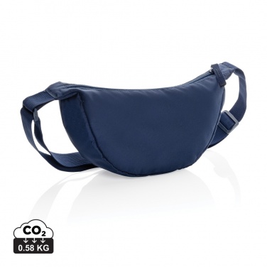 Logotrade mainoslahjat kuva: Crescent AWARE™ RPET puolikuun muotoinen crossbody -laukku
