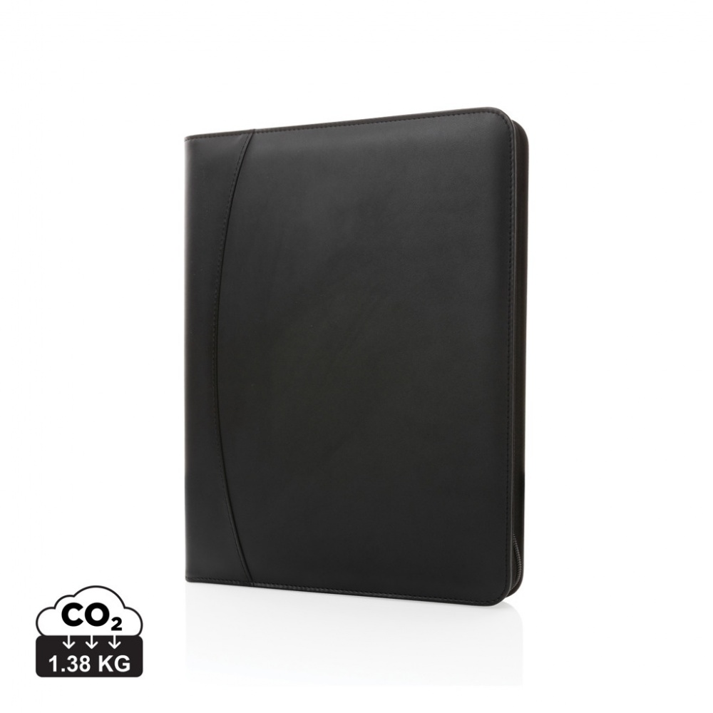 Logo trade mainoslahjat tuotekuva: RCS rPU deluxe tech portfolio vetoketjulla