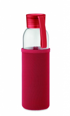 Logo trade liikelahja kuva: Lasipullo 500 ml