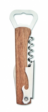 Logotrade liikelahjat kuva: 3 in 1 bambu pullonavaaja WOOL