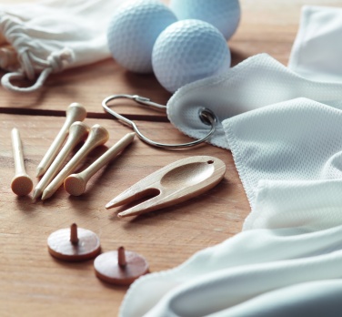 Logotrade liikelahjat mainoslahjat tuotekuva: Bambu golfsetti