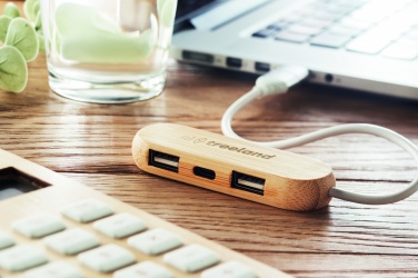 Logotrade mainostuote tuotekuva: USB keskitin