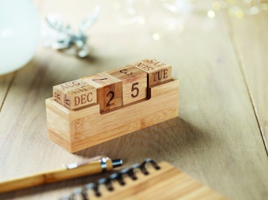 Logo trade liikelahja kuva: Bambukalenteri