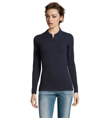 Logotrade liikelahja tuotekuva: PERFECT Naisten LSL POLO180