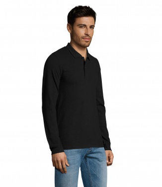 Logo trade mainoslahjat tuotekuva: PERFECT MEN LSL POLO 180g