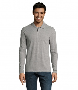 Logo trade liikelahja kuva: PERFECT MEN LSL POLO 180g
