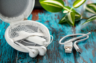 Logo trade mainoslahjat ja liikelahjat kuva: Bluetooth kuulokkeet ALTEA