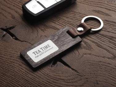 Logotrade mainoslahja tuotekuva: Puinen avaimenperä 1853121