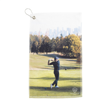 Logo trade mainostuotet tuotekuva: Golfpyyhe 400 g/m² 30x50
