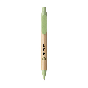 Logotrade mainoslahjat kuva: Bamboo Wheat Pen vehnäolki kuulakärkikynä