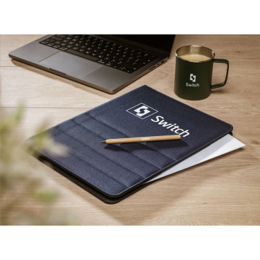 Logo trade liikelahjat mainoslahjat kuva: Quincy Portfolio RPET A4 asiakirjakansio