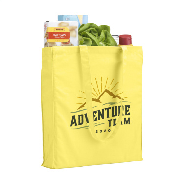 Logotrade liikelahjat mainoslahjat tuotekuva: Värillinen Square Bag (160 g/m²) puuvillakassi