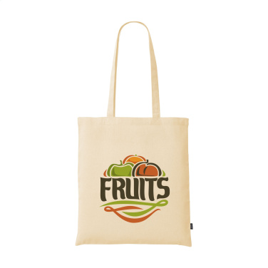 Logo trade liikelahjat tuotekuva: GRS kierrätetty puuvilla Shopper (180 g/m²) pussi