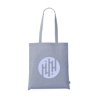Logotrade mainoslahjat ja liikelahjat tuotekuva: GRS kierrätetty puuvilla Shopper (180 g/m²) pussi