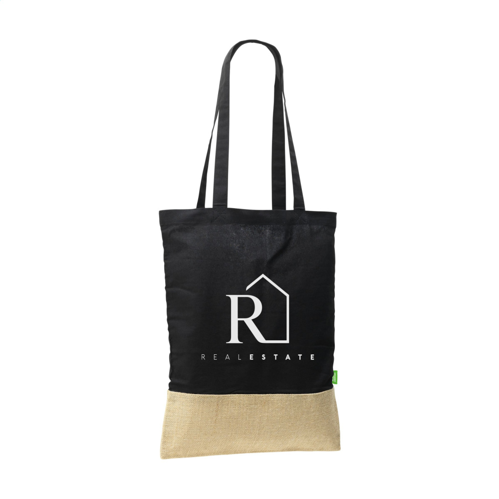 Logotrade mainostuote tuotekuva: Combi Organic Shopper (160 g/m²) pussi
