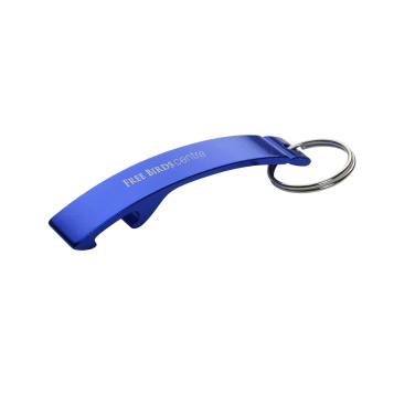 Logo trade mainoslahja ja liikelahja tuotekuva: Alu Opener avaimenperä