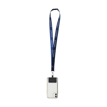 Logo trade mainoslahjat tuotekuva: Lanyard Sublimation Safety RPET 2 cm ja Patch