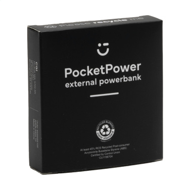 Logo trade mainoslahjat tuotekuva: PocketPower 5000 RCS Kierrätetty Powerbank
