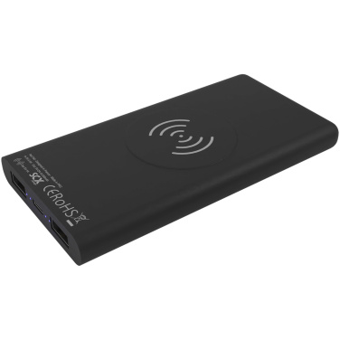 Logotrade mainoslahja ja liikelahja kuva: SCX.design P40 10 000 mAh:n valaistuva langaton varavirtalähde