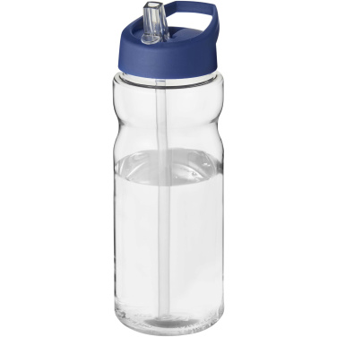 Logo trade mainoslahja kuva: H2O Active® Eco Base 650 ml -urheilujuomapullo kaatonokkakannella