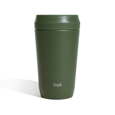 Logotrade mainoslahja ja liikelahja kuva: Topl Recycled Steel To Go Tumbler Patented 360 Lid 354ml
