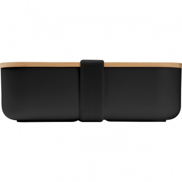 Logotrade mainostuote tuotekuva: Lounaslaatikko bambukannella Stanley