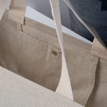 Logo trade mainostuotet tuotekuva: Iso puuvillakassi Pilar