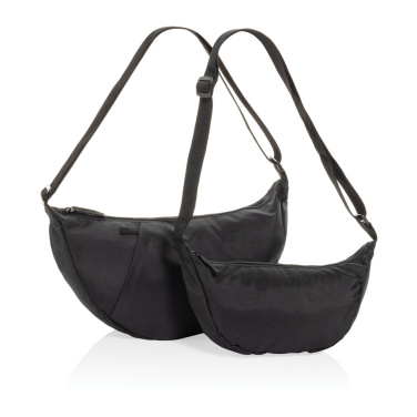 Logotrade mainoslahja tuotekuva: Crescent XL AWARE™ RPET puolikuun muotoinen crossbody-laukku