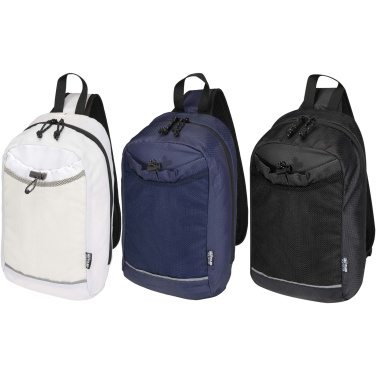 Logo trade mainoslahjat tuotekuva: Nomad 6 litran GRS-kierrätetystä materiaalista valmistettu crossbody-nesteytyslaukku