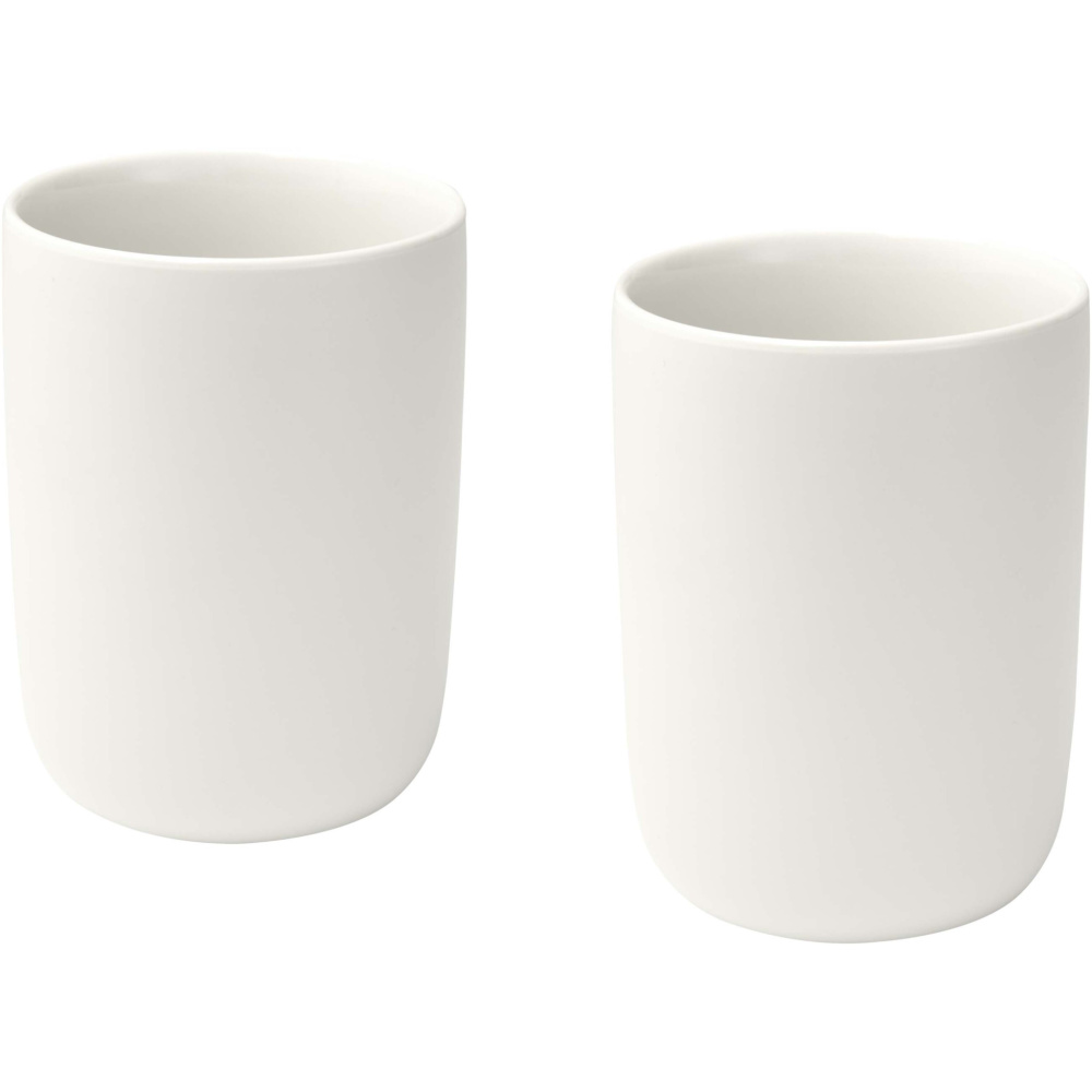 Logotrade mainoslahjat kuva: Male 350 ml:n keraamiset kupit – 2 kpl:n sarja