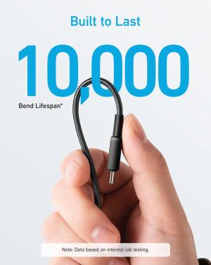 Logo trade mainoslahjat ja liikelahjat kuva: Anker USB-C–USB-C-kaapeli, 1,8 metriä, 60 W