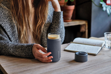 Logo trade mainoslahja ja liikelahja tuotekuva: Black+Blum lasinen matkakuppi 340 ml