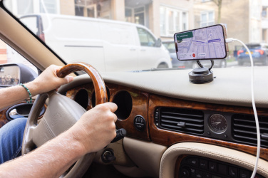 Logotrade mainoslahja ja liikelahja kuva: Terra 360 RCS universaali puhelinteline, kierrätysmuovia