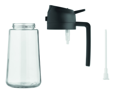 Logo trade mainoslahjat ja liikelahjat kuva: Lasinen öljypullo & sumutin