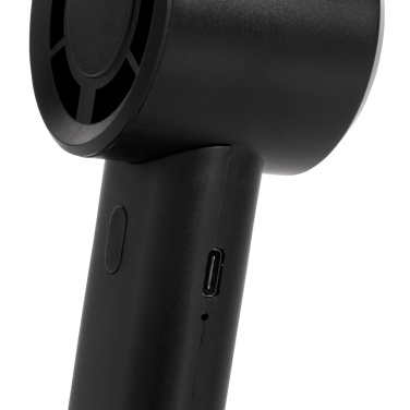 Logotrade mainostuote tuotekuva: Twist RCS -kierrätysmuovinen ladattava tuuletin