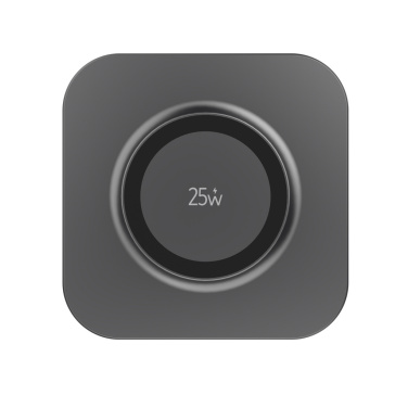 Logo trade liikelahjat tuotekuva: Quantum ultra-nopea 25 W magneettinen langaton latausalusta