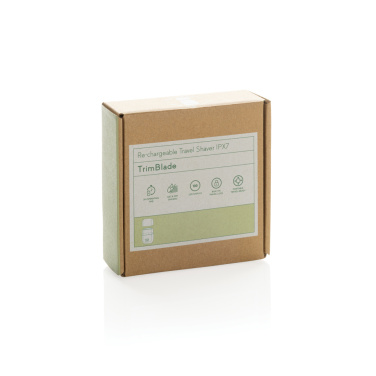 Logo trade mainoslahja kuva: TrimBlade ladattava matkapartakone (IPX7)