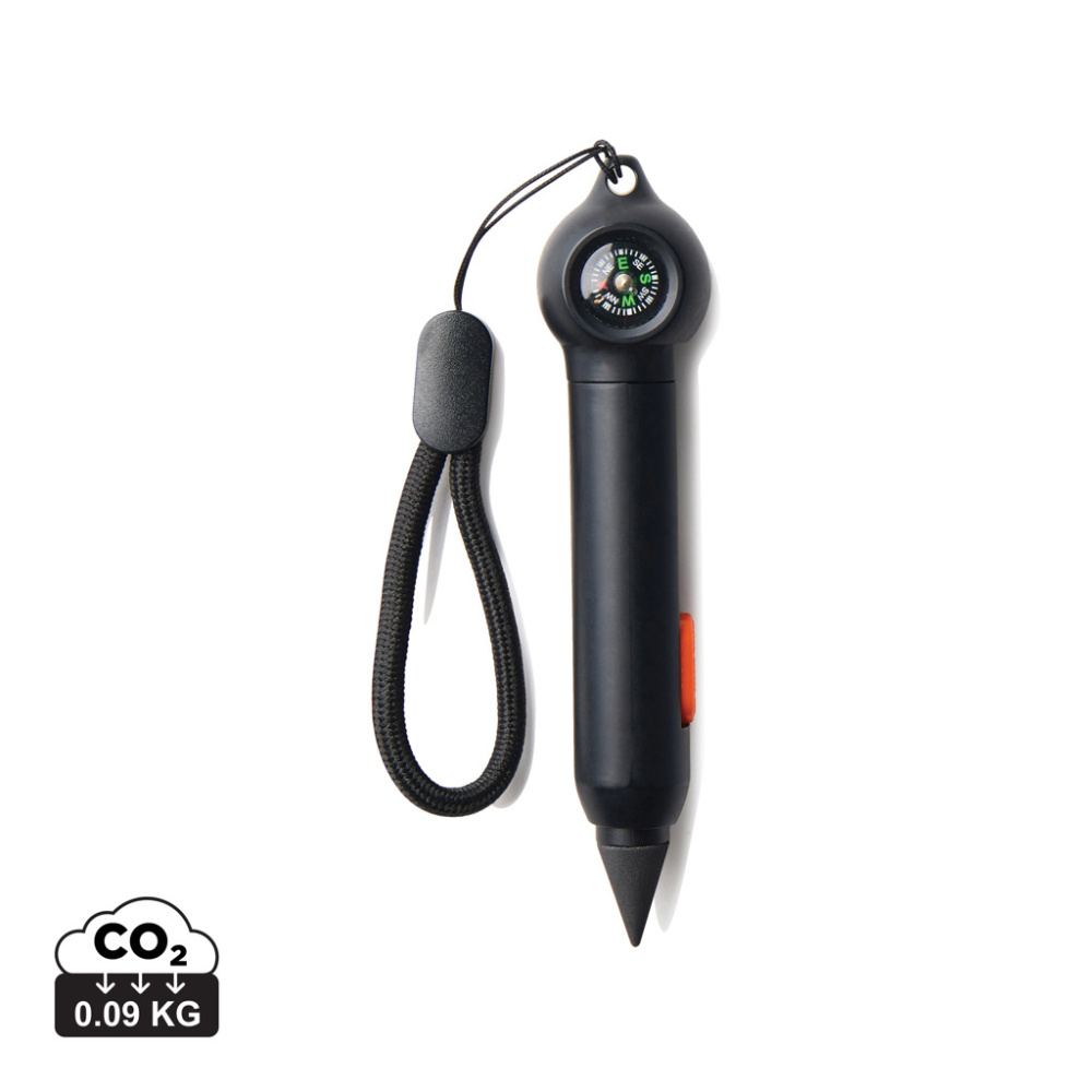 Logotrade mainoslahja tuotekuva: Nordic Drift Trial RCS Infinity Pocket Pen W Kompassi