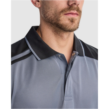 Logotrade liikelahja mainoslahja kuva: Samurai antibakteerinen lyhythihainen unisex-poolopaita 160 g/m2