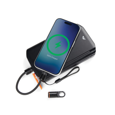 Logotrade mainoslahjat ja liikelahjat tuotekuva: Nordic Drift Everest USB-C 60W pikalatauskarabiinikaapeli