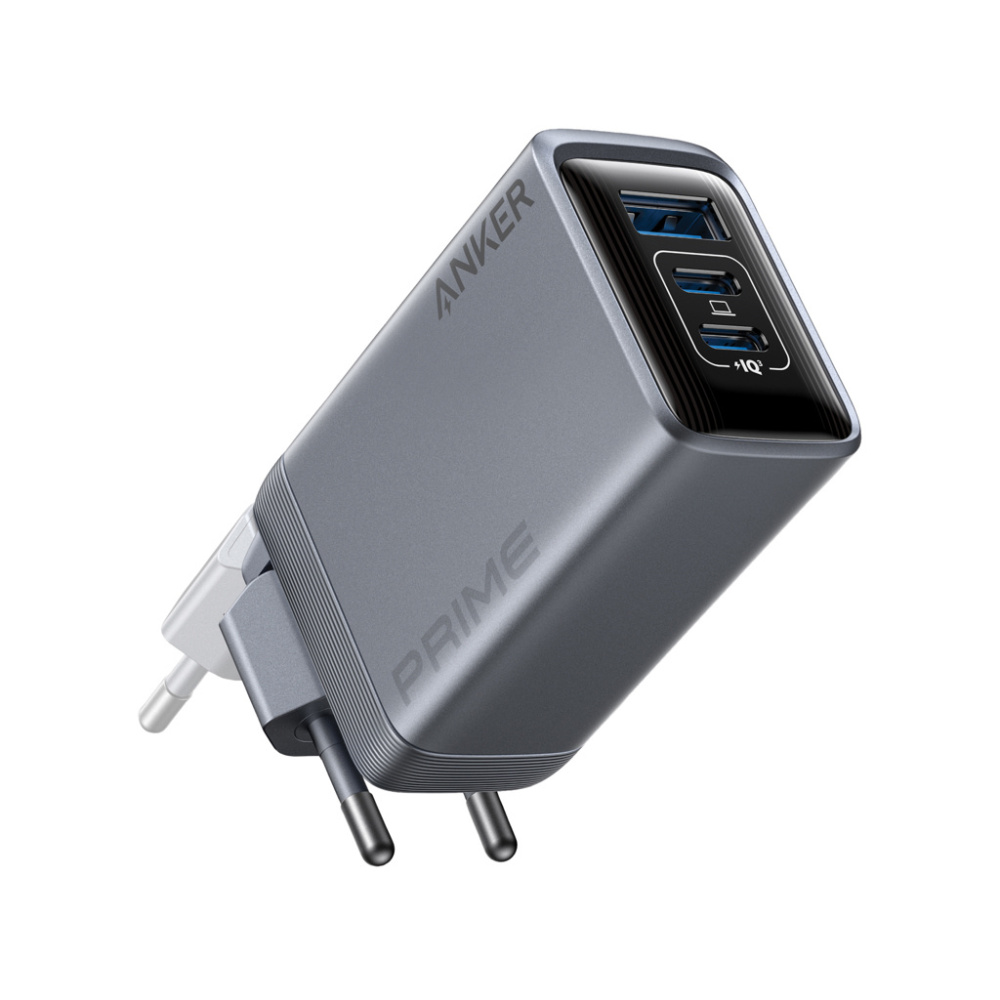Logotrade mainoslahja tuotekuva: Anker Prime -laturi (100 W, 3 porttia, GaN)
