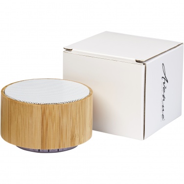 Logotrade reklaminiai produktai nuotrauka: „Cosmos“ bambuko „Bluetooth®“ garsiakalbis
