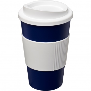 Logotrade firminės dovanos nuotrauka: Americano® 350 ml izoliuotas stiklainis su rankena