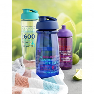 Logotrade reklaminiai produktai nuotrauka: H2O Active® Pulse 600 ml sportinis buteliukas su atverčiamu dangteliu