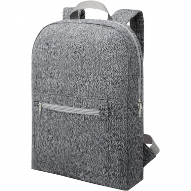 Logotrade verslo dovanos nuotrauka: Pheebs 450 g/m² perdirbtos medvilnės ir poliesterio kuprinė 10L